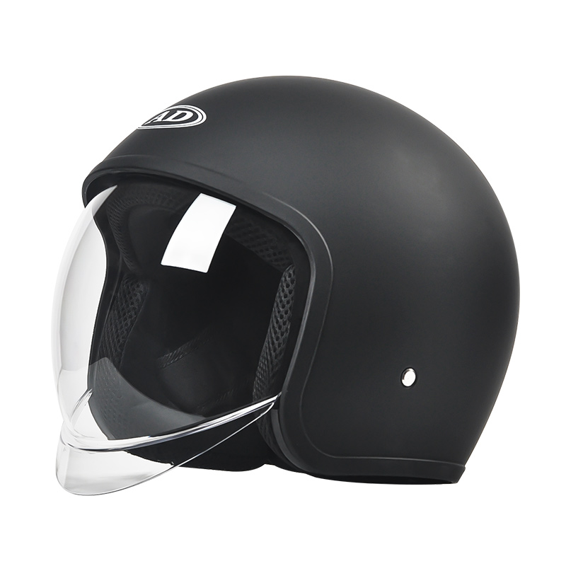 FG05 Cască de motocicletă Retro Open Face Vizere duble Cască de motocross